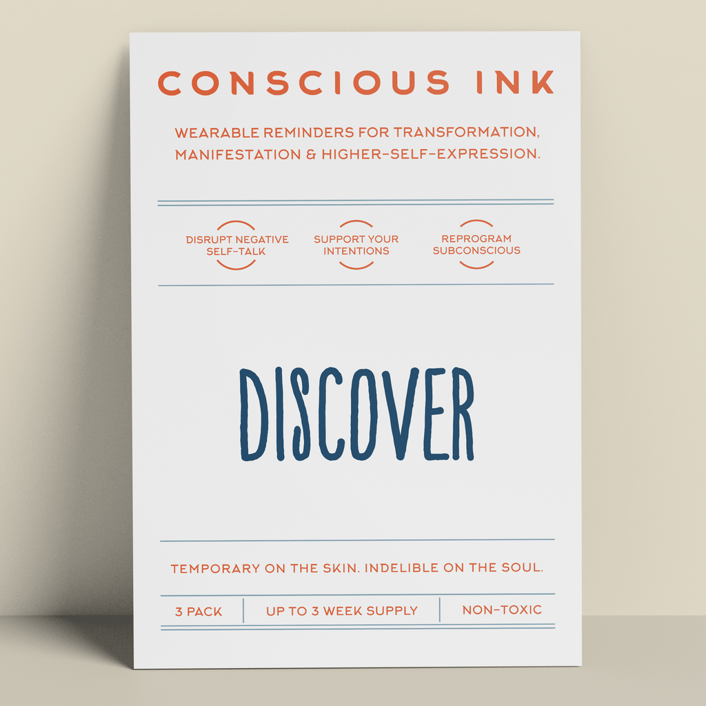 Discover Manifestation Tattoo Temporary Tattoos Conscious Ink 