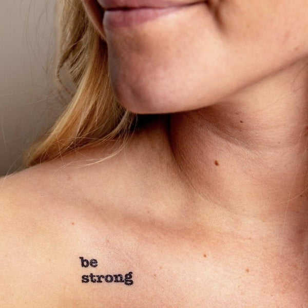 Have Faith with Arrow Tattoo Strong Temporary Body Tattoo Temporary Tattoos